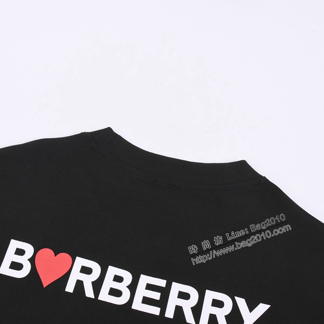 Burberry專櫃巴寶莉2023SS新款七夕限定印花T恤 男女同款 tzy2628